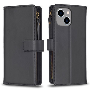 Fodral iPhone 14 PLUS - 9 kortplatser svart 101939