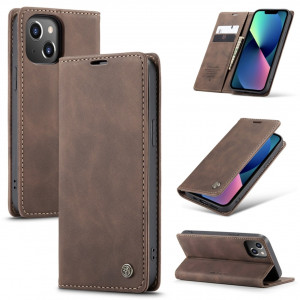 Fodral iPhone 14 PRO MAX - CaseMe Plånbok Kaffebru 101515