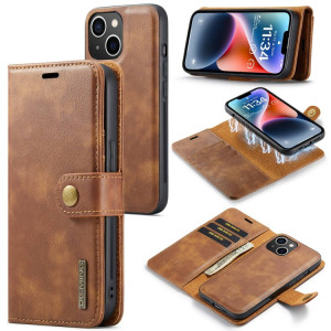Fodral iPhone 15 - DGMING 2i1 + Skal Brun 102029