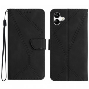 Fodral Samsung Galaxy A06 4G - Konstläder Svart