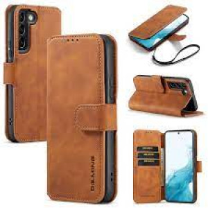 Fodral Samsung Galaxy S22 5G - DG MING Brun 101614