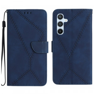Fodral Samsung Galaxy S24 - Konstläder Blå 102400