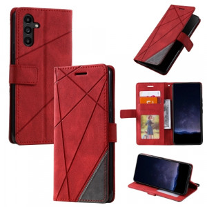 Fodral Samsung Galaxy S24 - Konstläder Röd 102566