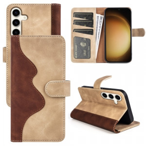 Fodral Samsung Galaxy S24 - Plånbok Beige/Brun 102629