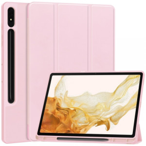 Fodral Samsung Galaxy Tab S9+ / S9 FE+ 3Fold Rosa 102144