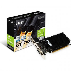 Grafikkort - GT710 2GB - MSI Tyst Heatsink LP