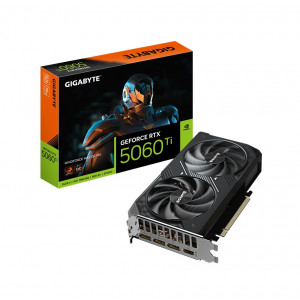 Grafikkort - RTX 5060 Ti 16GB - Gigabyte Windforce GV-N506TWF2MAX OC-16GD
