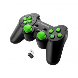 Handkontroller Trådlös Playstation 3 PS3 PS2 PC gr 101166