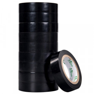 Eltejp 16mm 10m Svart