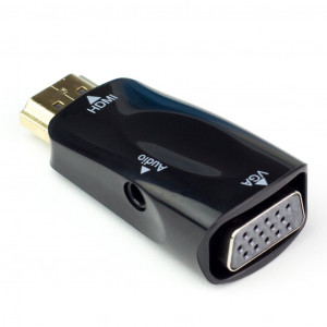 HDMI - VGA + Ljud adapter HDMI-VGA3