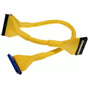 IDE kabel 3 kontakter 45cm ATA Rund KBDEL122