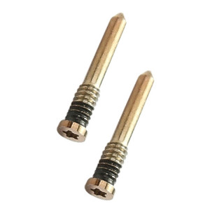 iPhone 12 PRO Bottenskruvar 2-pack, guld SKRB-i12PG2
