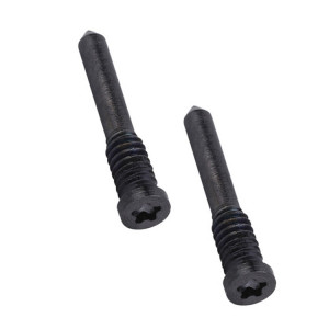 iPhone 12 PRO Bottenskruvar 2-pack, svart SKRB-i12PB2