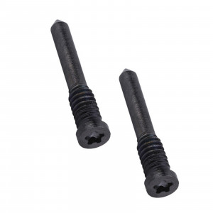 iPhone 12 PRO MAX Bottenskruvar 2-pack, svart SKRB-i12PMB2