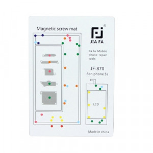 iPhone 5S Magnetisk skruvmatta med karta VK-SMi5S