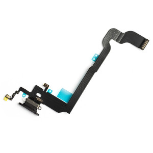 iPhone X laddkontakt med flexkabel - Svart 821-01602-A-1