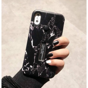 Skal iPhone X/XS - med utskjutbar fingerhållare 590303