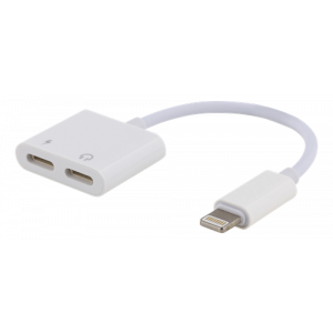 Lightning till Dual Lightning adapter