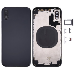 iPhone X Bakskal Simkortshållare sidoknappar