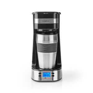 Kaffebryggare 1 kopp Rostfritt Varmhåll Timer LCD KACM310FBK