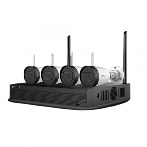 Kameraövervakningssystem NVR 1TB + 4 kameror WiFi