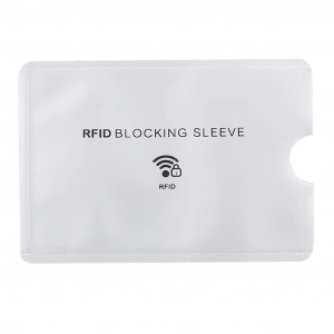 Kreditkortshållare FRID Skyddad Silver 1-pack 101602