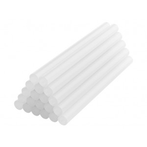 Limstavar 7 mm x 100mm smältlim limpistol 20-pack Transparent