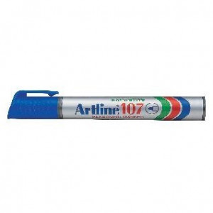 Märkpenna Artline 107 Permanent 1.5mm Rund Blå EK-107 BLUE