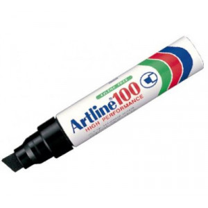 Märkpenna Artline 109 Permanent 5.0mm Skuren Svart EK-109 BLACK