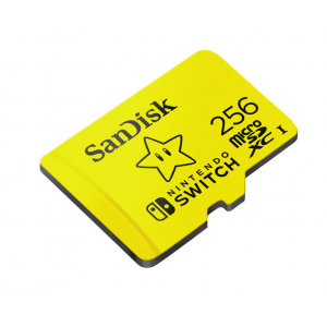 MicroSD - 256GB SanDisk MicroSDXC Nintendo Switch SDSQXAO-256G-GNCZN