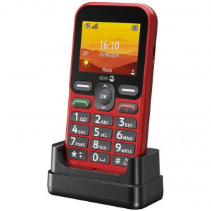 Mobiltelefon Doro 4G Leva L11 Röd