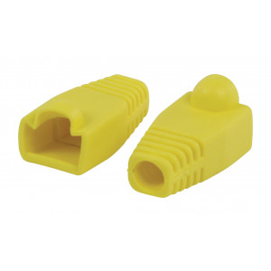 Brytskydd för RJ45 Nätverkskabel 20-pack Gul