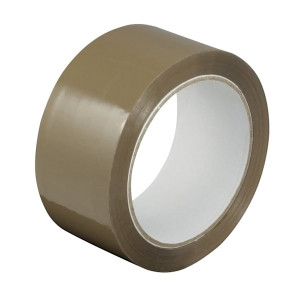 Packtejp 48mm 66m Brun 1-pack