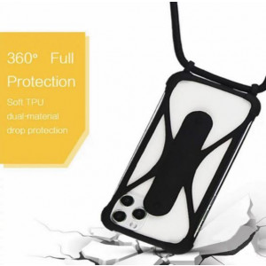 Universalt Skal med halsrem och kreditkortsplats