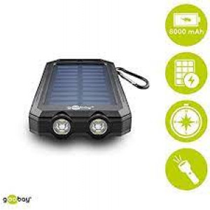 PowerBank Goobay Outdoor 8000mAh med Solceller