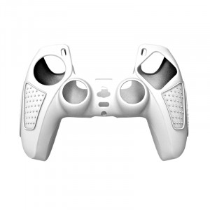 PS5 Handkontroll skyddsfodral silikon Halkfri vit 102741
