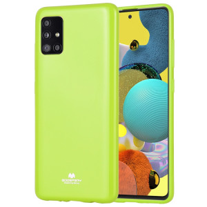 Skal - Samsung Galaxy A51 Silikonskal Lime Grön Skal-A51-15