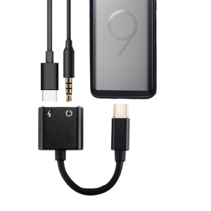 ljudadapter och laddning USB C