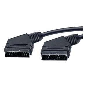 Scart kabel hane - hane (0.5m). DEL-130