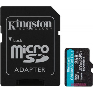 microSD - 256GB Kingston 200Mb/s + Adapter SDCG4/256GB