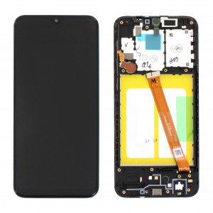 Skärm Samsung Galaxy A20e SM-A202F Svart Original GH82-20186A