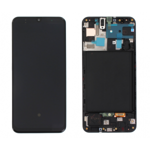 Baksida Samsung Galaxy S10+ SM-G975F svart BAK-GLXS10+-BK