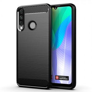 Skal Huawei Y6P - Carbon Svart SK-HU027