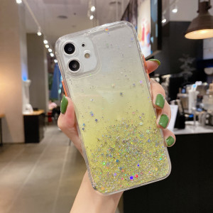 Skal iPhone 11 - Glitter Gul 101949