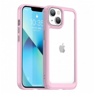 Skal iPhone 14 PLUS - OS Transparent Rosa SK-iP14PLUS-08