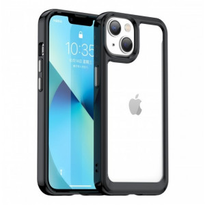 Skal iPhone 14 PLUS - OS Transparent Svart SK-iP14PLUS-07