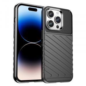 Skal iPhone 14 PRO MAX - Armerad Stötsäkert Svart SK-iP14PROMAX-06