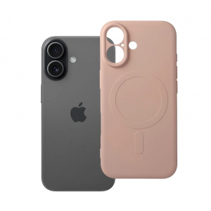 Skal iPhone 17 - Silikon Magsafe Rosa