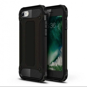 Skal iPhone 8/7/6S/6/SE2020/SE2022 - Svart Ruggad SK-i163