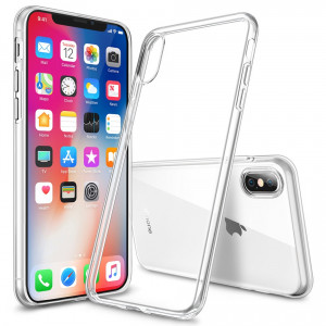 Skal iPhone X/XS - TPU Tunnt Transparent SK-i095